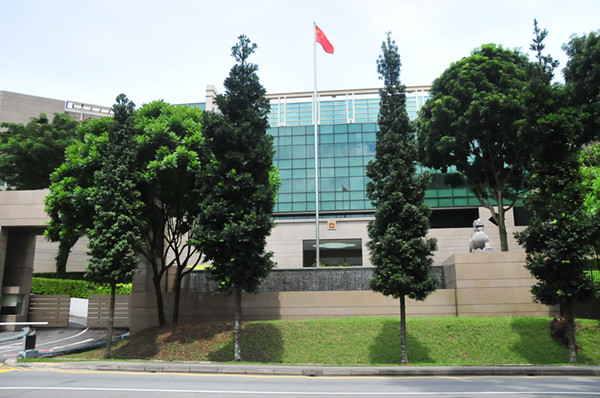 中国驻新加坡使馆在线支付